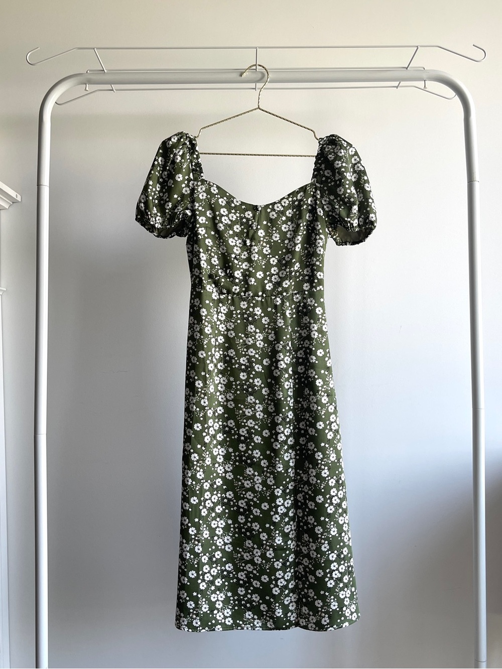 Petite Studio Green Floral Dress